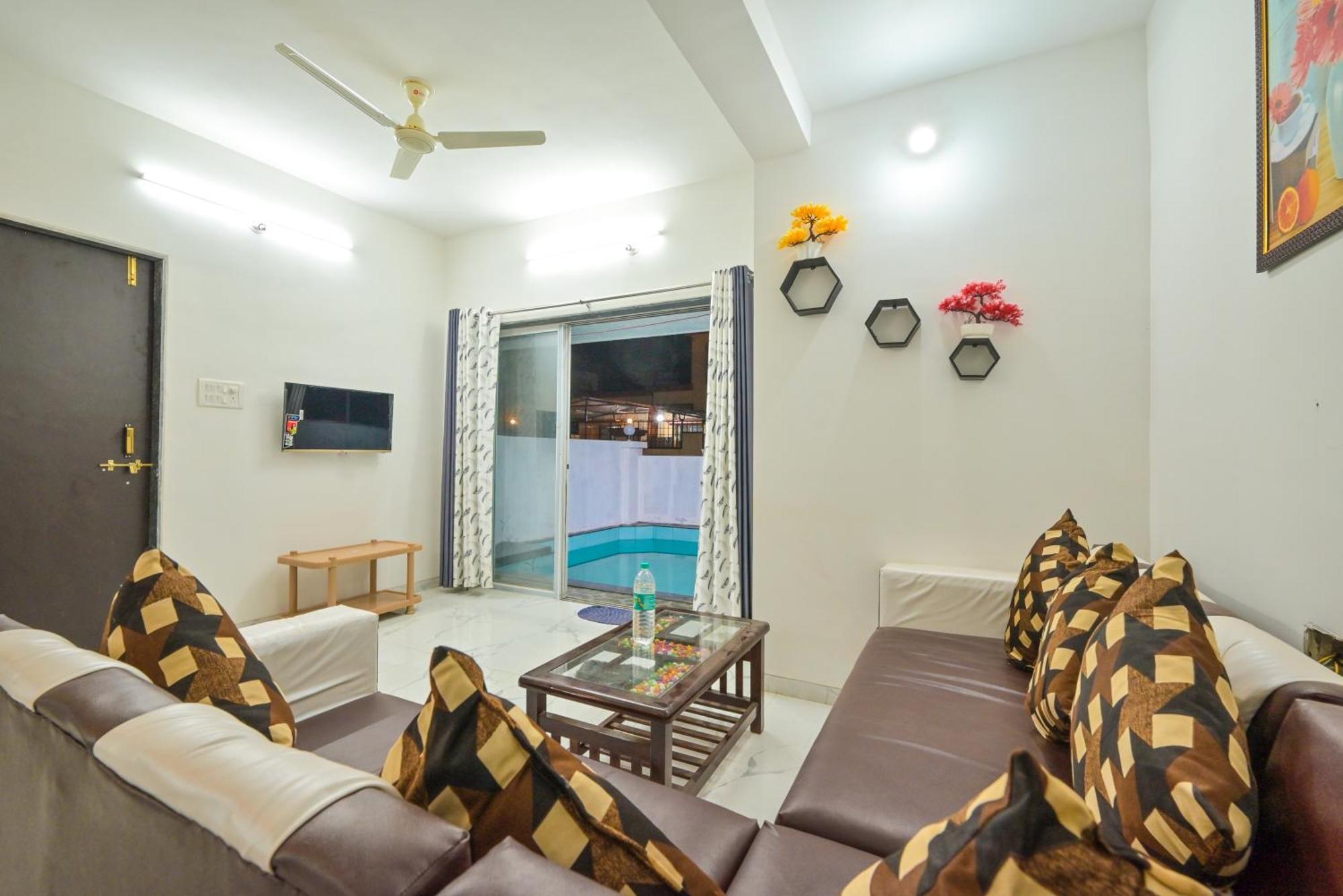 Empyrean Stay Ll 2Bhk Ll Ac Ll Jannat Villa Ll Private Swimming Pool Lonavla Zewnętrze zdjęcie